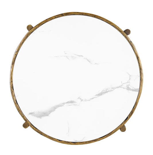 Furniture of America - Kerna - End Table - Matte Gold - FM47021GD-E-3A view 2