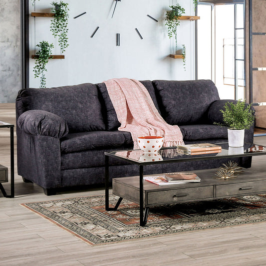 Furniture of America - Keswick Sofa in Charcoal - SM7754-SF View 1