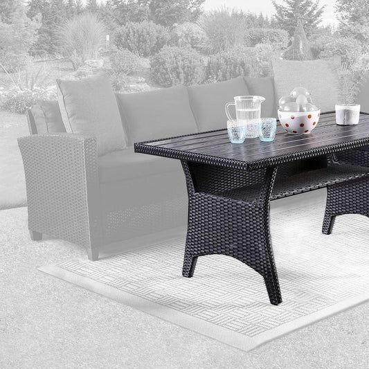 Furniture of America - Kimara Dining Table in Black - FM80001BB-T View 1