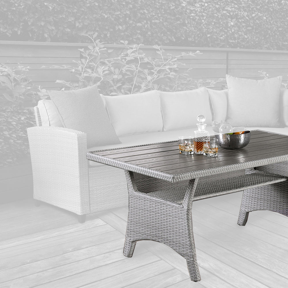 Furniture of America - Kimara Dining Table in Gray - FM80001GG-T View 1