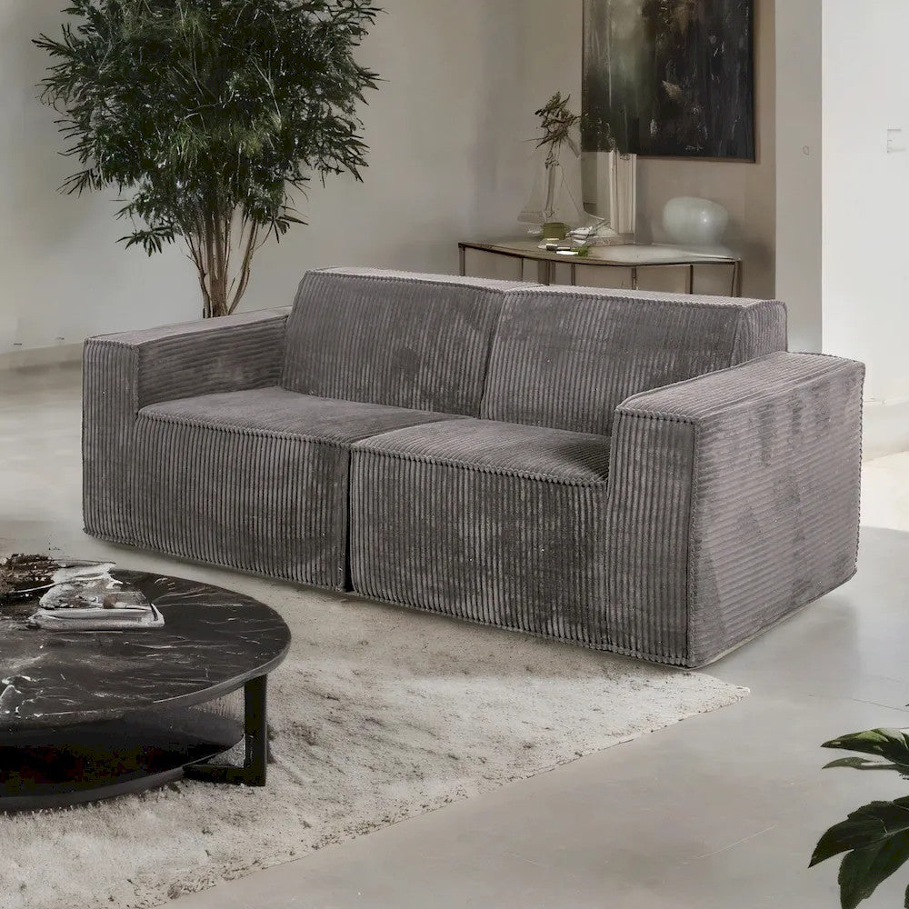 Furniture of America - Kimara - Loveseat, Dark Gray - FM62100DG-LV-PK view 1