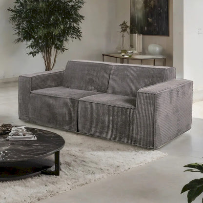 Furniture of America - Kimara - Loveseat, Dark Gray - FM62100DG-LV-PK view 1