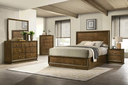 Furniture of America - Kirkham - 4 Pc. Queen Bedroom Set w/ Chest - FM7213WN-Q-5PC-CHEST view 1