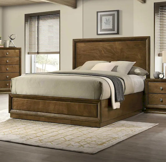 Furniture of America - Kirkham - E.King Bed, Walnut - FM7213WN-EK-BED view 1