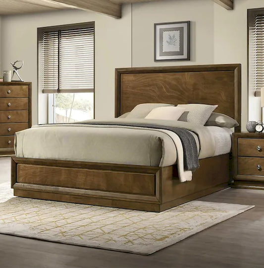 Furniture of America - Kirkham - Full Bed, Walnut - FM7213WN-F-BED view 1