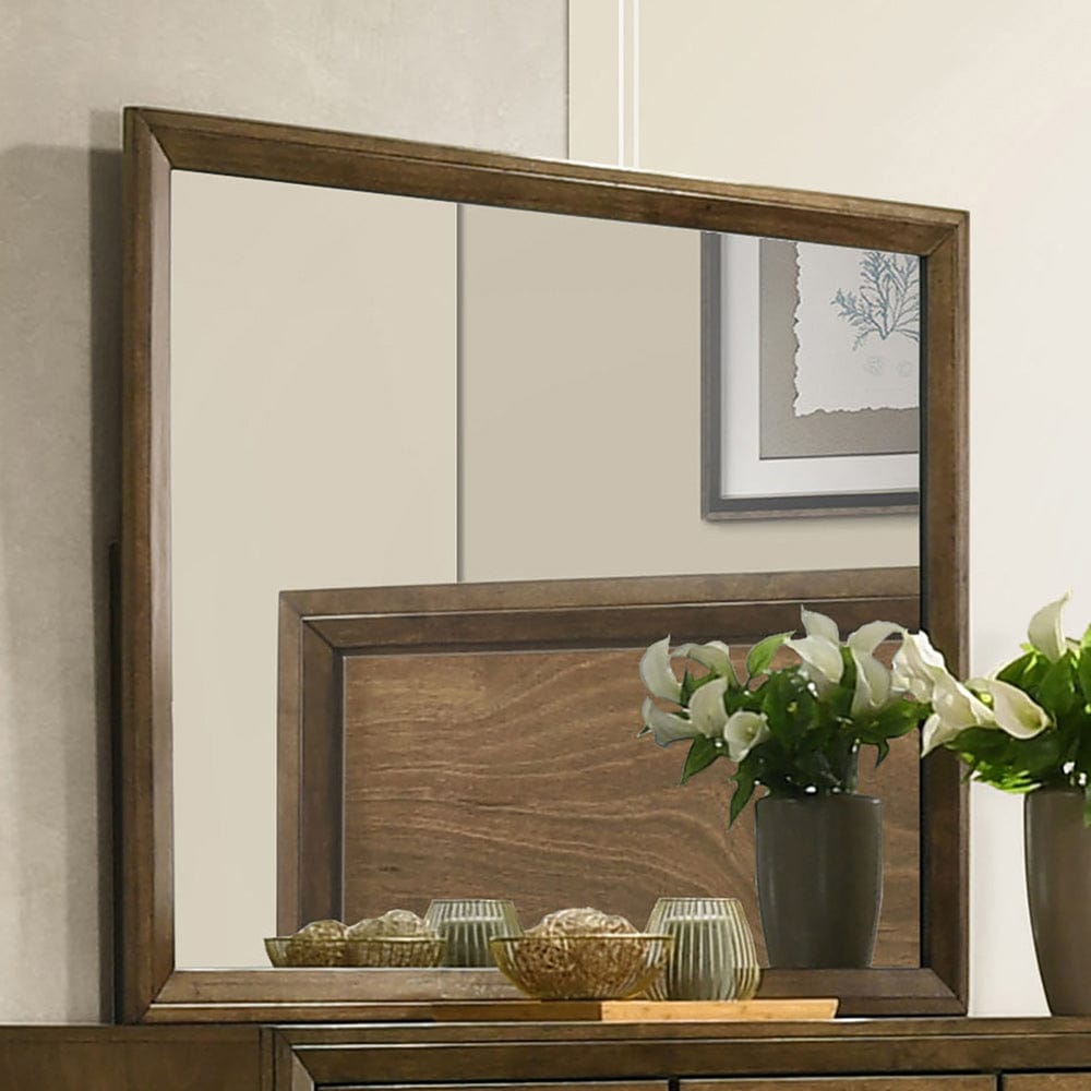 Furniture of America - Kirkham Mirror in Walnut - FM7213WN-M View 1