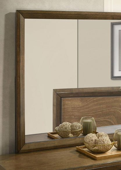 Furniture of America - Kirkham Mirror in Walnut - FM7213WN-M View 2