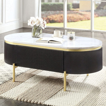 Furniture of America - Koblenz Coffee Table in Dark Walnut - CM4412WN-C View 1