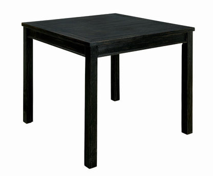 Furniture of America - Kristie 5 Pc. Counter Ht. Table Set in Antique Black - CM3314PT-5PK View 4
