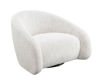 Furniture of America - Kyria - Swivel Chair - Beige - FM-AC6012BG-SW view 3