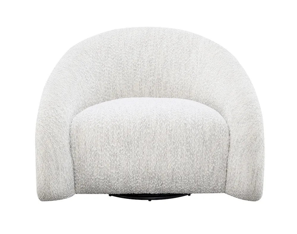 Furniture of America - Kyria - Swivel Chair - Beige - FM-AC6012BG-SW view 4