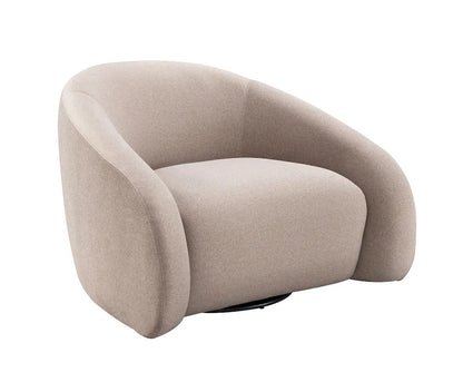 Furniture of America - Kyria - Swivel Chair - Brown - FM-AC6012BR-SW view 3