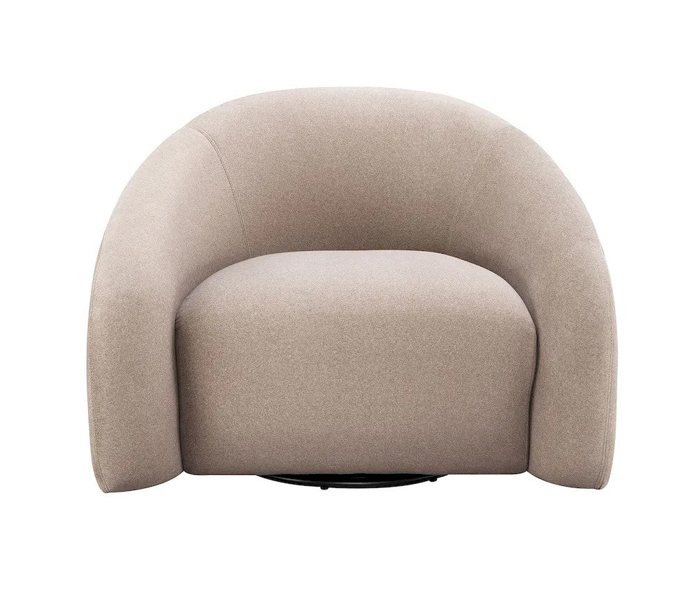 Furniture of America - Kyria - Swivel Chair - Brown - FM-AC6012BR-SW view 4