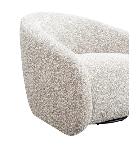 Furniture of America - Kyria - Swivel Chair - Light Brown - FM-AC6012LB-SW view 5