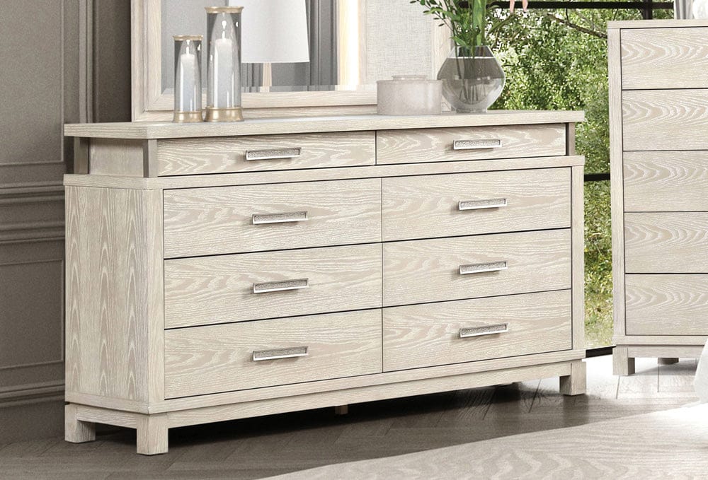 Furniture of America - Lafayette Dresser in Weathered Gray - FM71501GY-D View 1