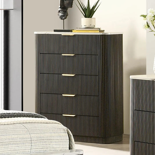 Furniture of America - Lantrisant - Chest, Dark Walnut - FM72014DW-C view 1