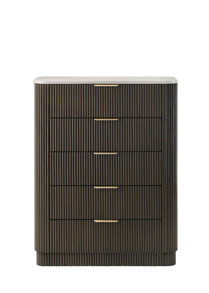 Furniture of America - Lantrisant - Chest, Dark Walnut - FM72014DW-C view 3