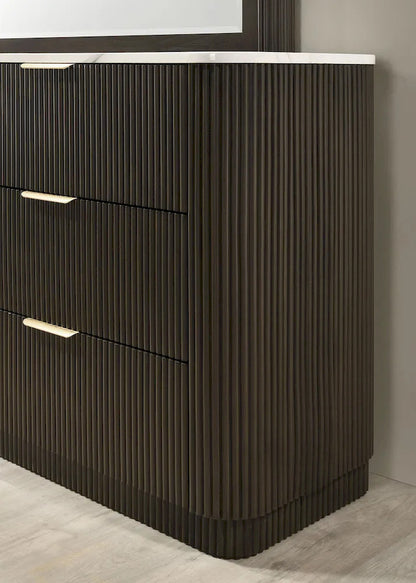 Furniture of America - Lantrisant - Dresser, Dark Walnut - FM72014DW-D view 4