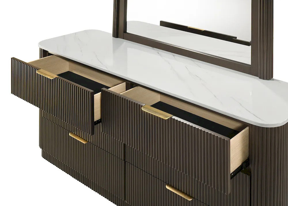 Furniture of America - Lantrisant - Dresser, Dark Walnut - FM72014DW-D view 5