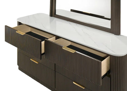 Furniture of America - Lantrisant - Dresser, Dark Walnut - FM72014DW-D view 5