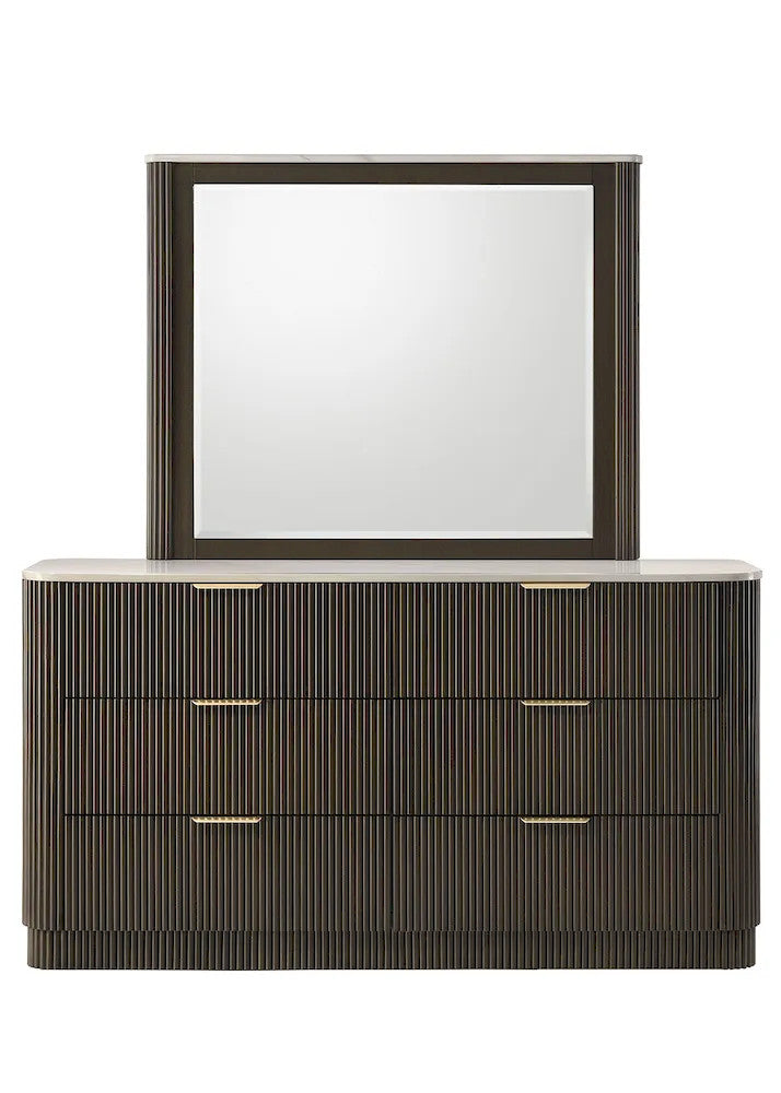 Furniture of America - Lantrisant - Dresser, Dark Walnut - FM72014DW-D view 6