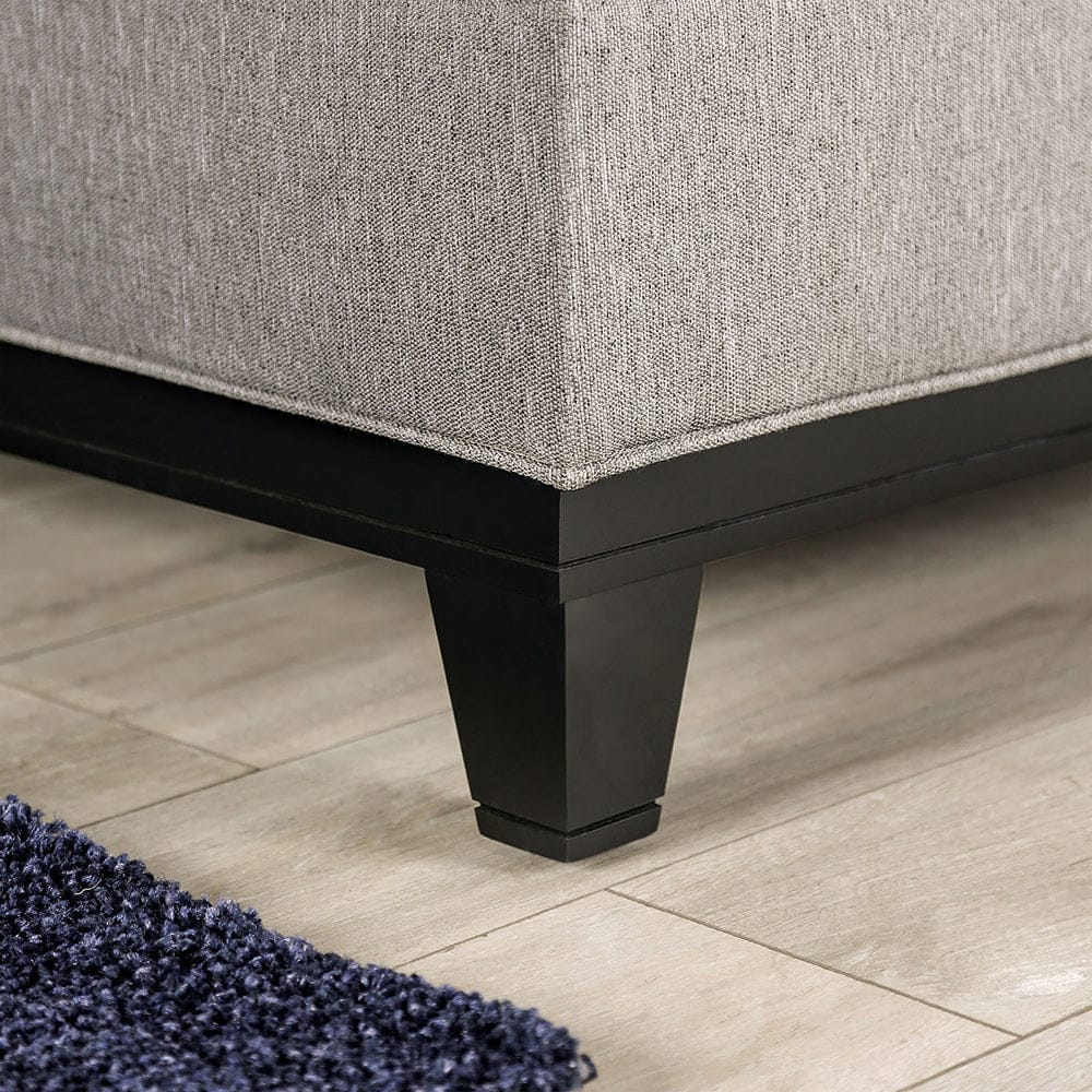 Furniture of America - Lantwit Sectional in Light Gray - SM1118-SECT View 5