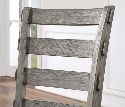 Furniture of America - Laquila Side Chair Set of 2 in Gray - CM3542GY-SC-2PK View 2