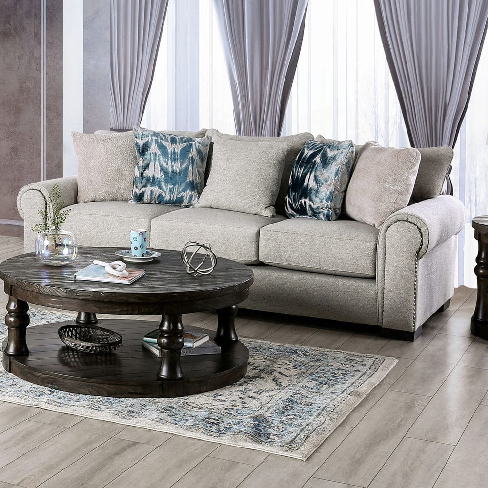 Furniture of America - Laredo Sofa in Beige - SM1215-SF View 1