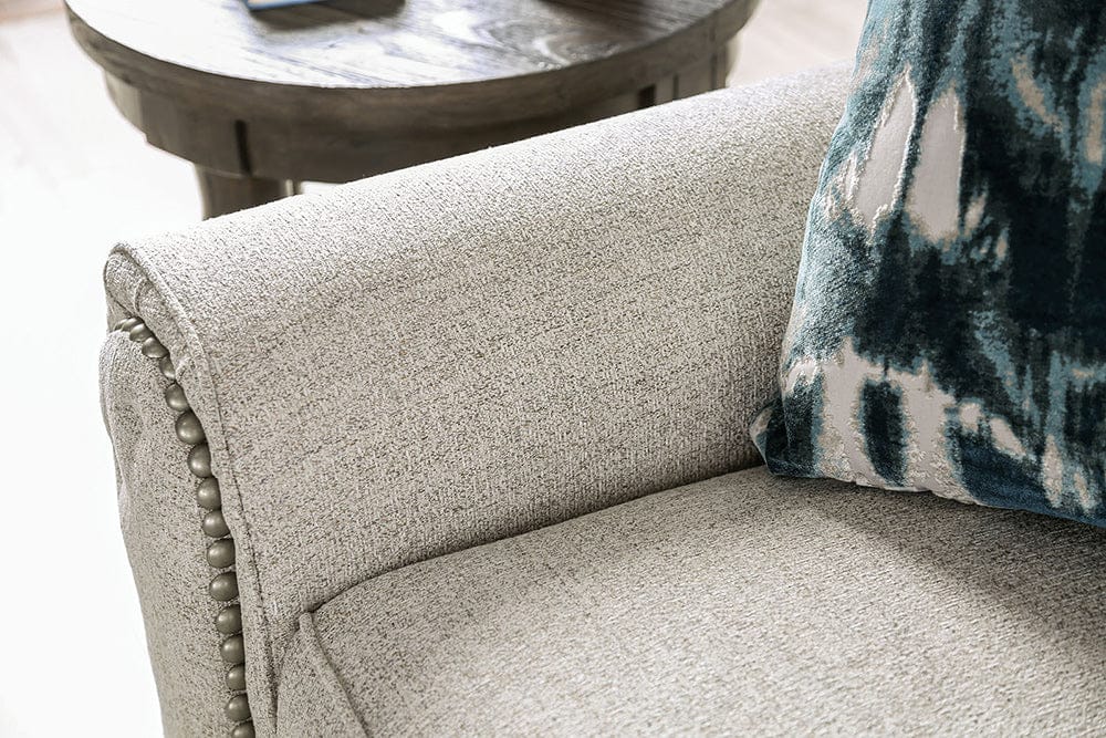 Furniture of America - Laredo Sofa + Loveseat in Beige - SM1215-2PC View 3