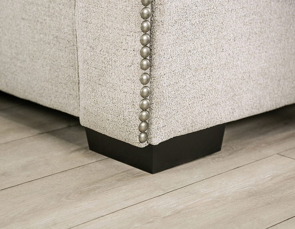Furniture of America - Laredo Sofa + Loveseat in Beige - SM1215-2PC View 4