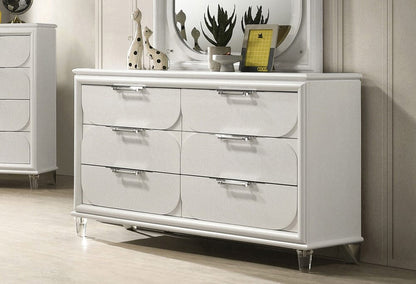 Furniture of America - Lareina Dresser in Pearl White - FM72081WH-D View 1