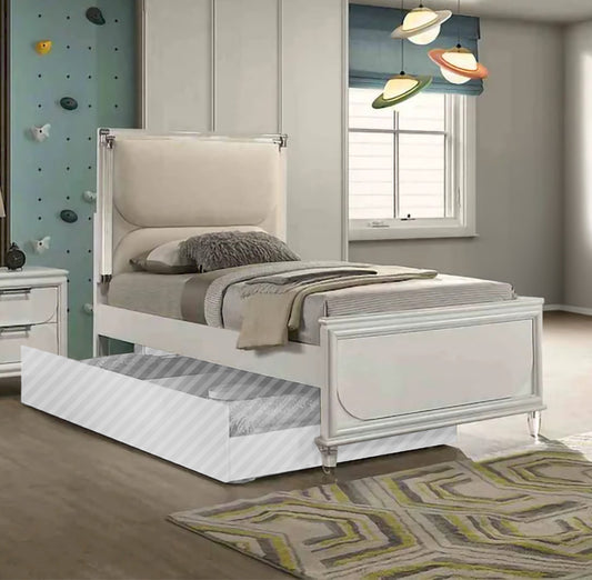 Furniture of America - Lareina - Full Bed, Pearl White - FM72081WH-F-BED view 1