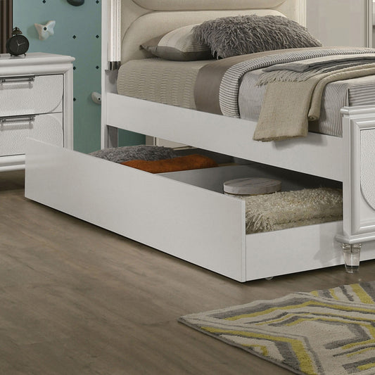 Furniture of America - Lareina Trundle in Pearl White - FM72081WH-TR View 1