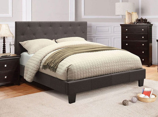 Furniture of America - Leeroy Full Bed in Gray - CM7200LB-F-BED-VN View 1
