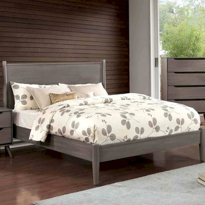 Furniture of America - Lennart - 3 Pc. Full Bedroom Set - Gray - CM7386GY-F-4PC view 5