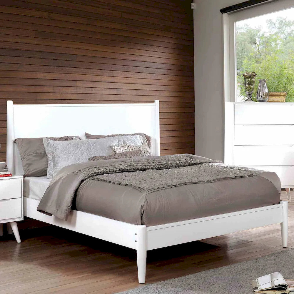 Furniture of America - Lennart - 3 Pc. Full Bedroom Set - White - CM7386WH-F-4PC view 2