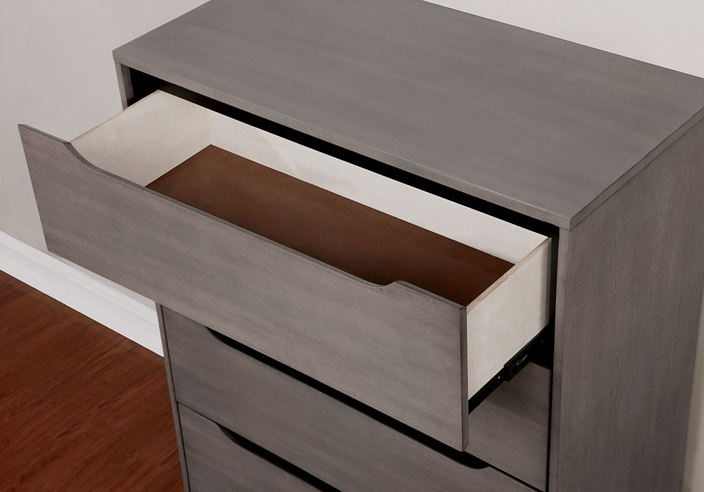 Furniture of America - Lennart Chest in Gray - CM7386GY-C View 3
