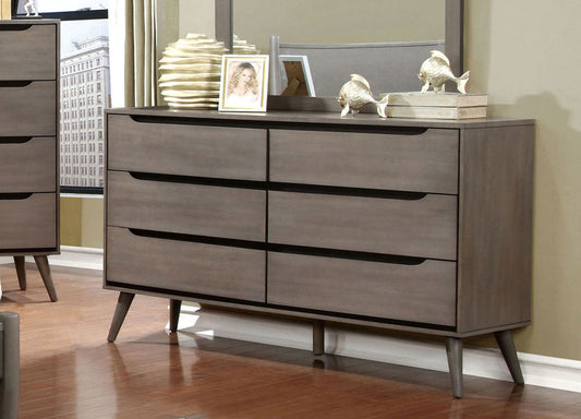 Furniture of America - Lennart Dresser in Gray - CM7386GY-D View 1