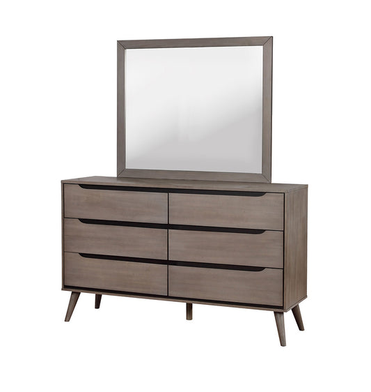 Furniture of America - Lennart Dresser in Gray - CM7386GY-D View 2
