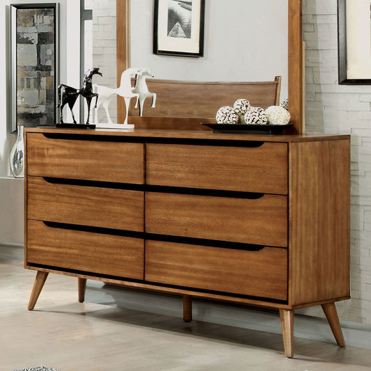 Furniture of America - Lennart Dresser in Oak - CM7386A-D View 1