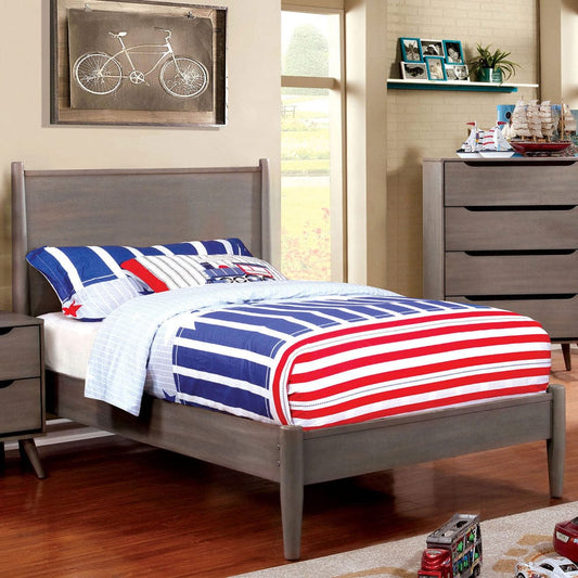Furniture of America - Lennart Full Bed in Gray - CM7386GY-F-BED View 1