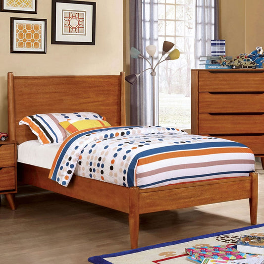 Furniture of America - Lennart Full Bed in Oak - CM7386A-F-BED View 1