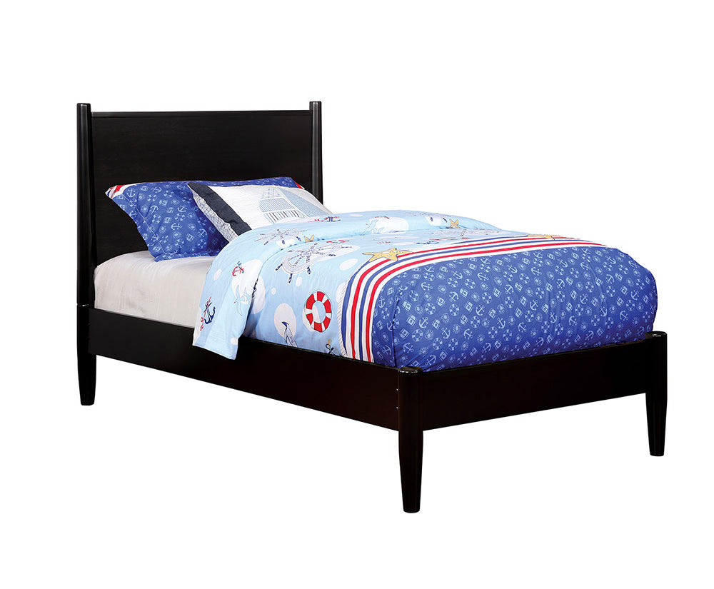 Furniture of America - Lennart Ii Cal.King Bed in Black - CM7386BK-CK-BED View 1