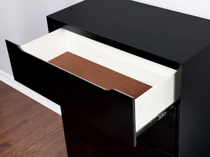 Furniture of America - Lennart Ii Chest in Black - CM7386BK-C View 2