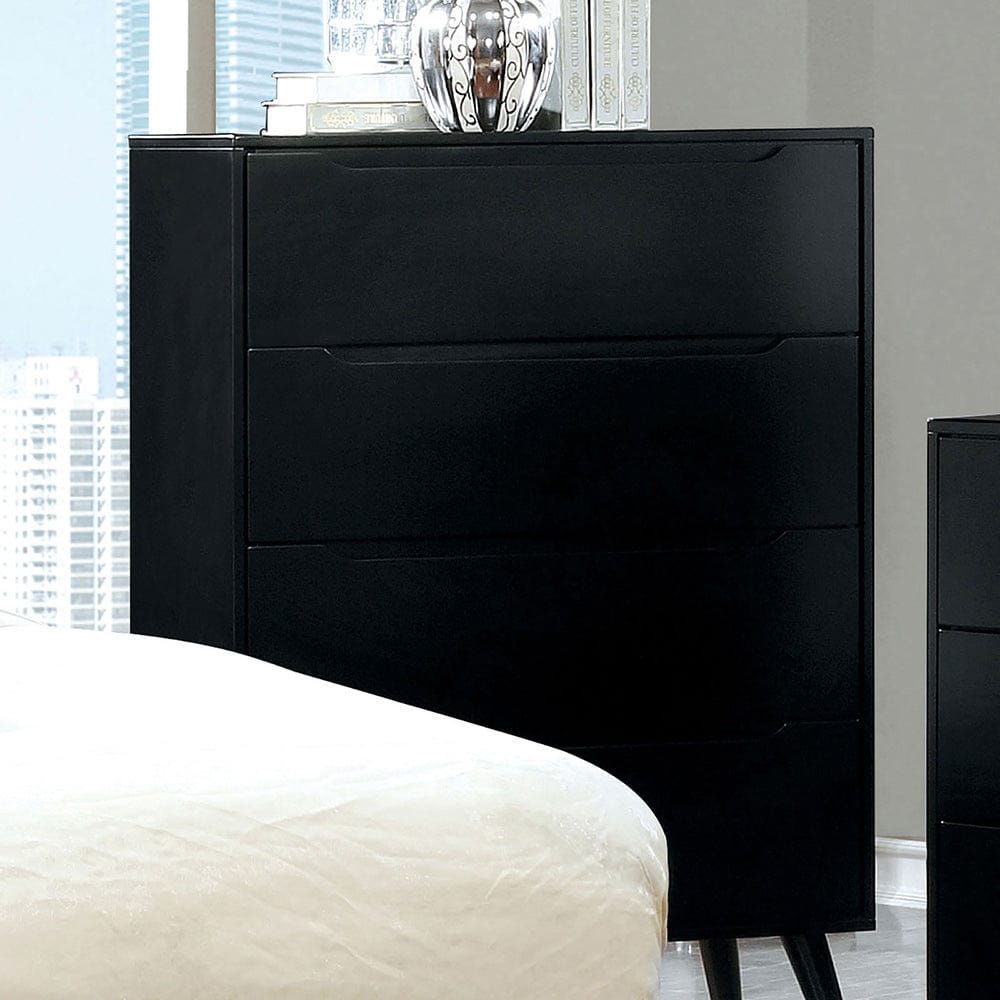 Furniture of America - Lennart Ii Chest in Black - CM7386BK-C View 3