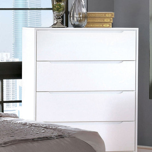 Furniture of America - Lennart Ii Chest in White - CM7386WH-C View 1