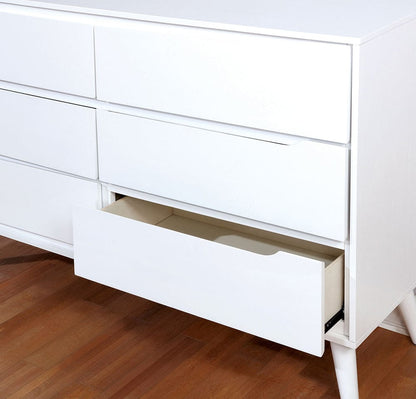 Furniture of America - Lennart Ii Dresser in White - CM7386WH-D View 2