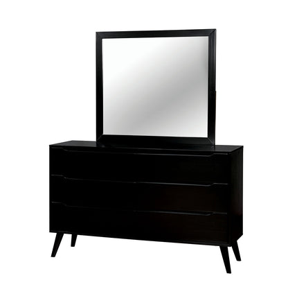Furniture of America - Lennart Ii Mirror in Black - CM7386BK-M View 2