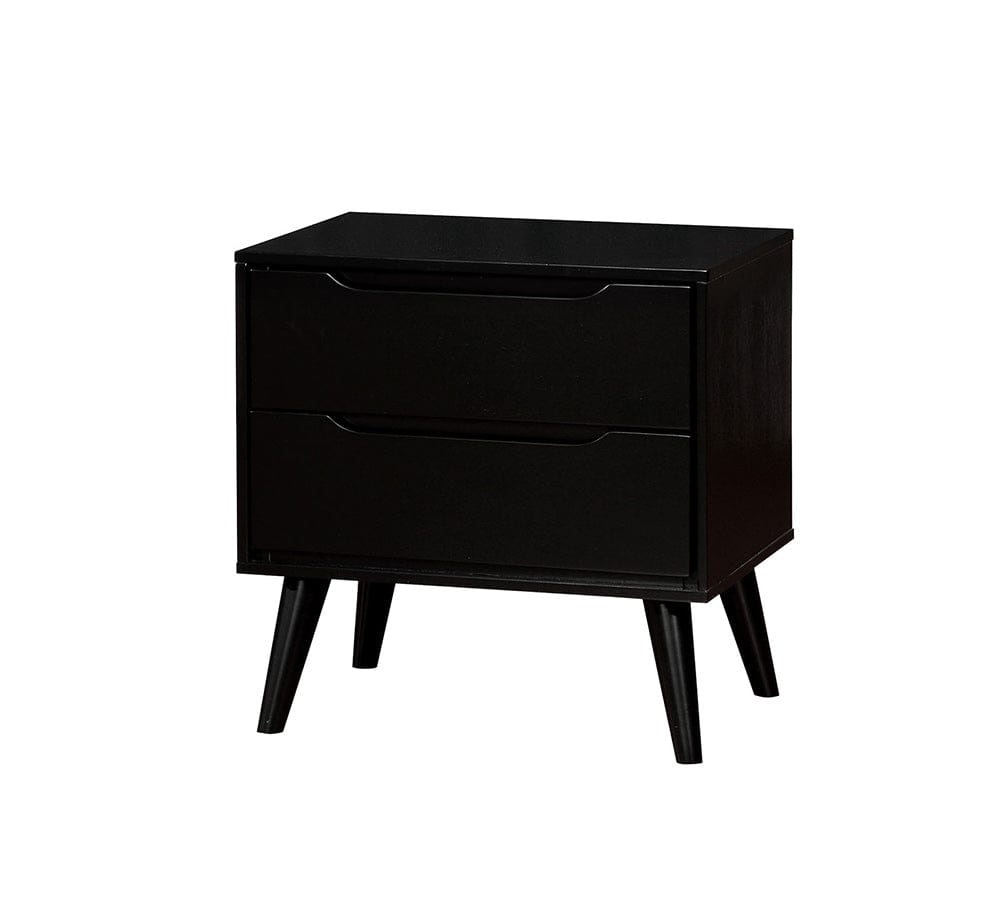 Furniture of America - Lennart Ii Nightstand in Black - CM7386BK-N View 2