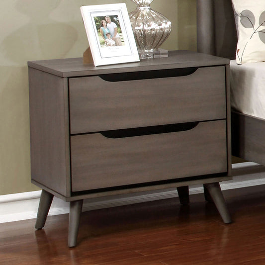 Furniture of America - Lennart Nightstand in Gray - CM7386GY-N View 1